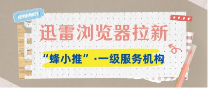 蜂小推，天呐，原来迅雷浏览器推广还能这么玩，太赚了-壹度创客网