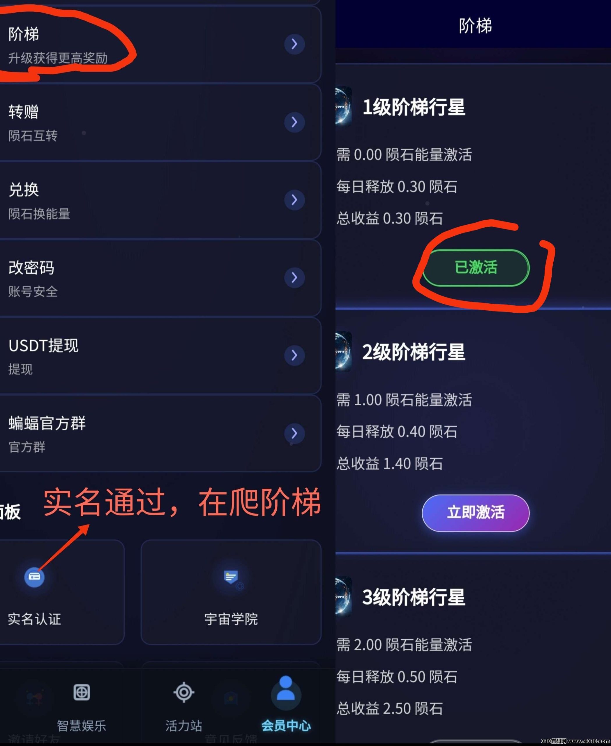 智慧宇宙福利来临！白嫖无广告爬阶梯领取积分，保值保底高！-壹度创客网