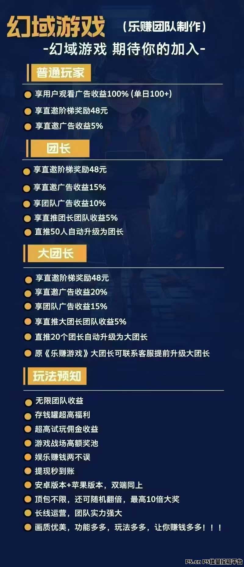 首码乐赚新平台幻域大陆，刚出一秒-壹度创客网