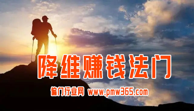 做生意的赚钱技巧，降维赚钱法门-壹度创客网