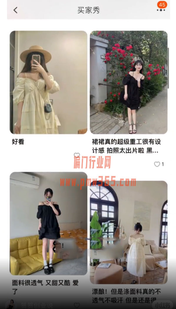 月入过万的买家秀副业项目-壹度创客网