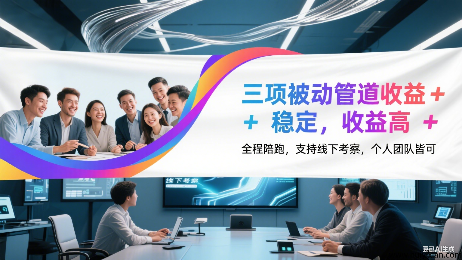 三项被动管道收溢+稳定，收溢高+全程陪跑，支持线下考察，个人团队皆可-壹度创客网