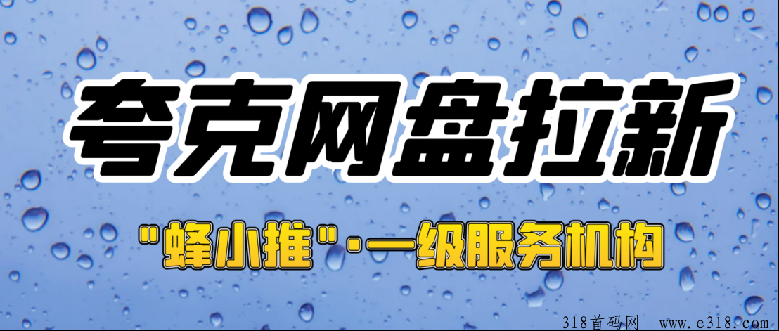 蜂小推，夸克网盘拉新攻略，怎么完善推广方法提升转化率-壹度创客网