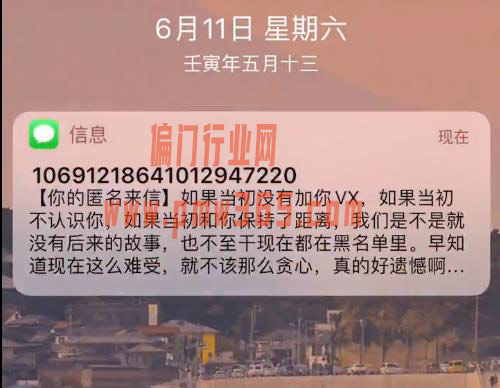 匿名发短信捞偏门项目，比较小众冷门但赚钱-壹度创客网