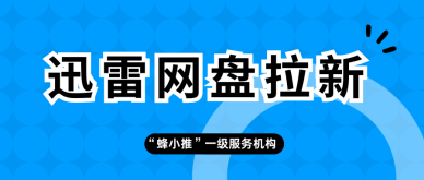 蜂小推，副业新风向！迅雷网盘推广，轻松开启副业模式-壹度创客网