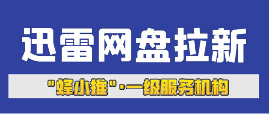 【蜂小推】失业逆袭！3个月靠迅雷网盘推广成功翻身-壹度创客网