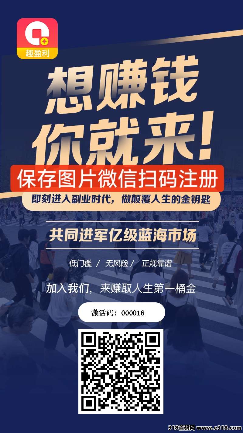 趣盈利简介，玩法，模式，制度和规则机制解析-壹度创客网
