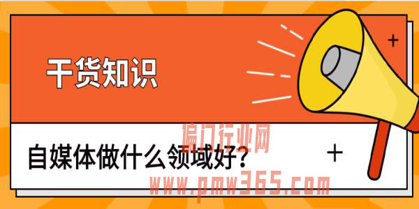 新手做自媒体，适合哪些细分领域-壹度创客网