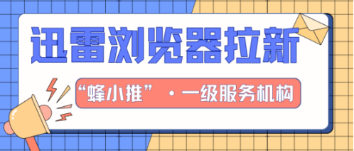 蜂小推，宝藏副业登场！靠迅雷浏览器拉新，小操作大收益！-壹度创客网