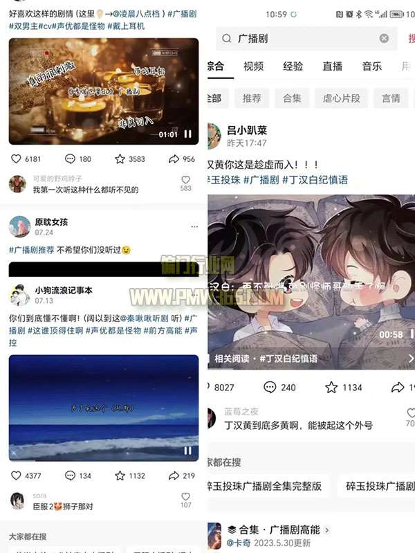 耽美广播剧项目,闷声发大财玩法-壹度创客网