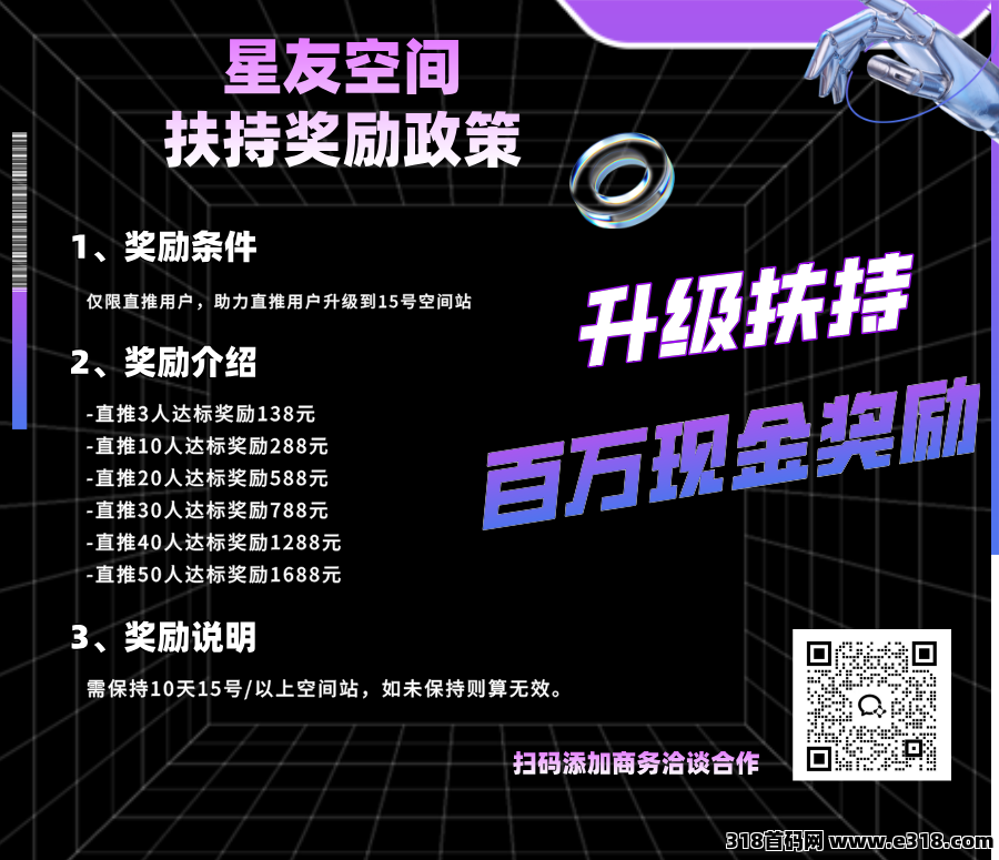 星友空间：即将重磅上线，官方实力**兜底，对接联系待遇拉满！-壹度创客网